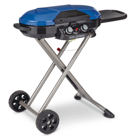 Coleman Excursion Portable 2-Burner Propane Gas BBQ Grill with a Folding Stand