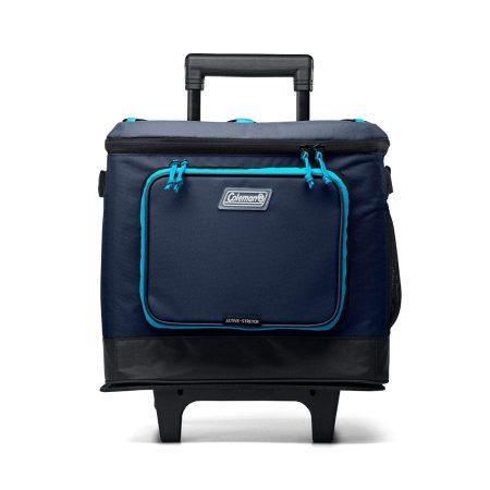 Coleman XPAND 42-Can Soft Cooler with Wheels, Blue Nights