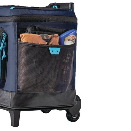 Coleman XPAND 42-Can Soft Cooler with Wheels, Blue Nights