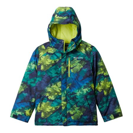 Columbia Boys' Lightning Lift Winter Jacket, Kids', Insulated, Waterproof, Hooded