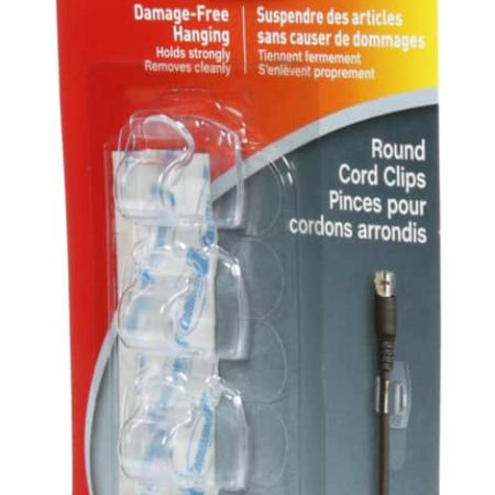 Command Cord Clips, For Electronic Cord, Damage Free