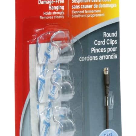 Command Cord Clips, For Electronic Cord, Damage Free