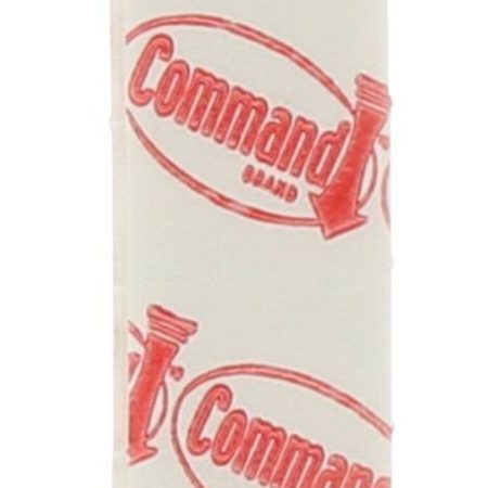 Command Medium General Purpose Refill Strips for Adhesive Hooks, White, 3-lbs, 9 Strips per Pack