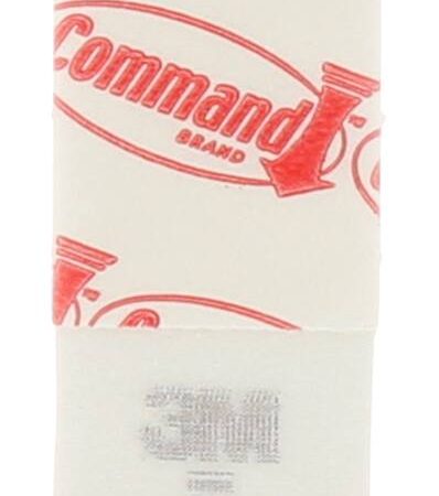 Command Small Adhesive Poster Hanging Strips Value Pack for Small Posters, White, 48 Strips per Pack