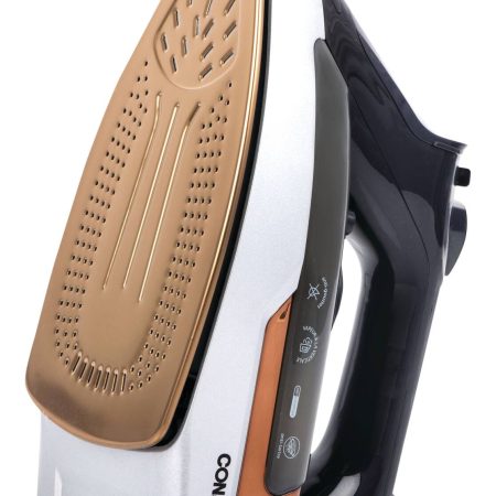 Conair 1875W Pro Steam Iron with Nano Titanium Soleplate and Auto Shutoff, Copper/Black