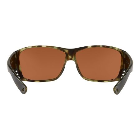 Costa Men's/Women's Cat Cay Wrap Sunglasses, Polarized