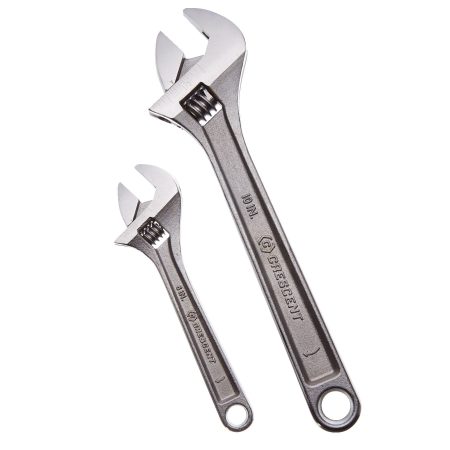 Crescent Wide-Jaw Adjustable Wrench Set, 2-pc, 6-in & 10-in