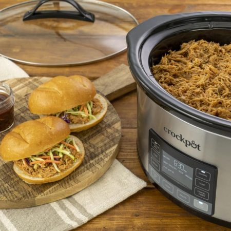 Crock-Pot 6-Quart MyTime Digital Programmable Slow Cooker, Stainless Steel, 5.7 L