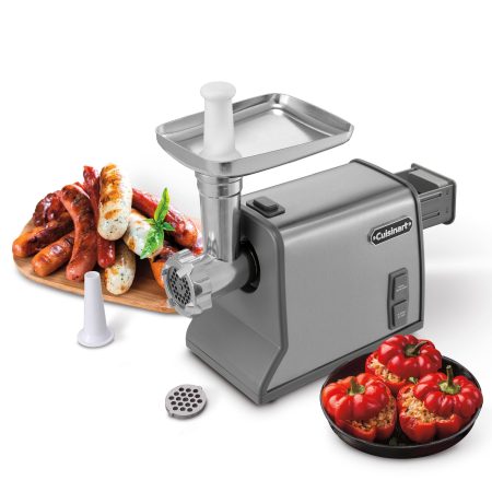 Cuisinart Electric Meat Grinder with Sausage Attachment, Stainless Steel