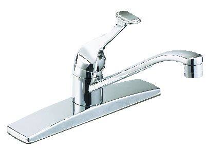 Danze Single Handle Metal Lever Kitchen Faucet, Chrome