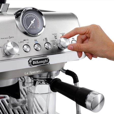 DeLonghi La Specialista Arte Evo Espresso Machine with Conical Burr Grinder, Stainless Steel