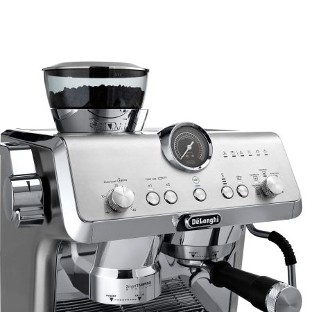 DeLonghi La Specialista Opera Espresso Machine with Built-in Grinder & 19-Bar Pump, Stainless Steel