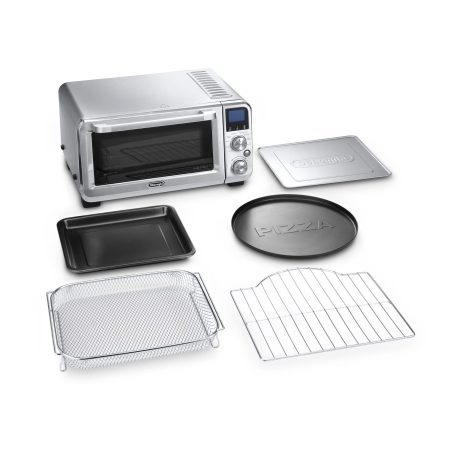 De'Longhi Livenza Compact Countertop Convention Air Fryer Toaster Oven with 9 Pre-Set Functions