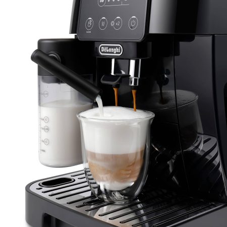 DeLonghi Magnifica Start Coffee & Espresso Machine with Built-in Grinder, Stainless Steel