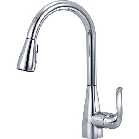 Delta Faucet Grenville Single Handle Pull Down Kitchen Faucet, Chrome