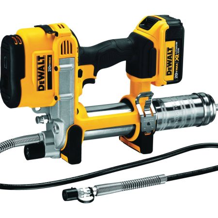 DEWALT DCGG571M1 20V MAX Lithium-Ion Cordless Grease Gun Kit with Battery, Charger & 42-in Hose