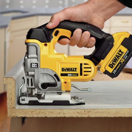 DEWALT DCS331B 20V MAX Keyless Variable Speed Cordless Jigsaw with Dust Blower, Tool Only