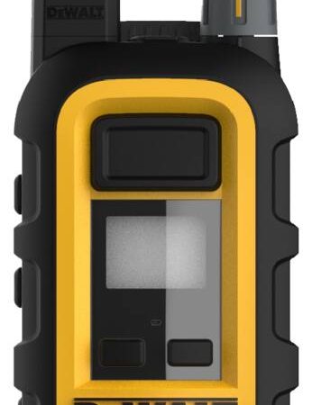 DEWALT ALS-DXFRS300 GMRS 250,000-ft²/23000-m² Waterproof Rechargeable 2-Way Radio with Holster, Yellow/Black, 2-pk