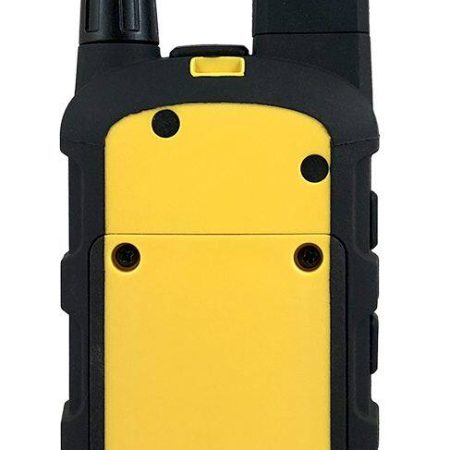 DEWALT ALS-DXFRS800 GMRS 300,000-ft²/27500-m² Waterproof Rechargeable 2-Way Radio with Holster, Yellow/Black, 2-pk