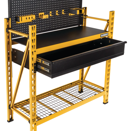 DeWALT 2-Shelf Industrial Storage Rack Workbench, 4-ft