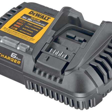 DEWALT DCB1106 12V/20V MAX Lithium-Ion 6A Battery Charger with LED Fuel Gauge