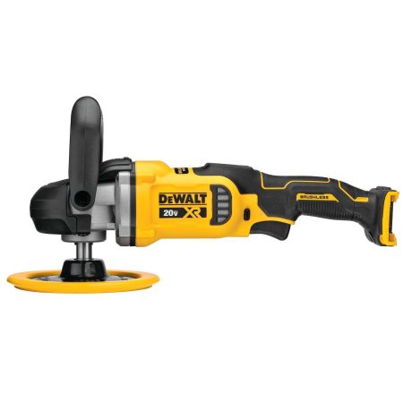 DEWALT 20V MAX* XR® 7-in Cordless Variable-Speed Rotary Polisher, Tool Only