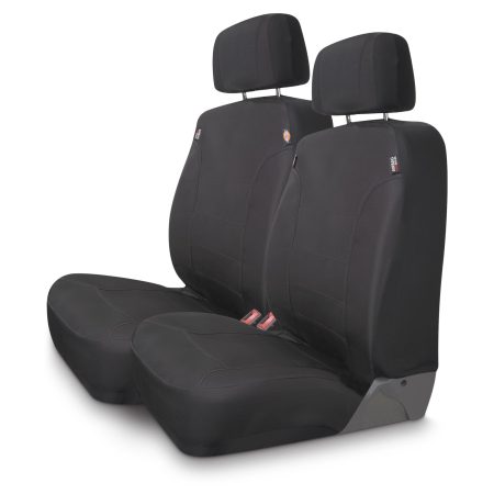 Dickies Heavy Duty Seat Cover Set, Black, 2-pk