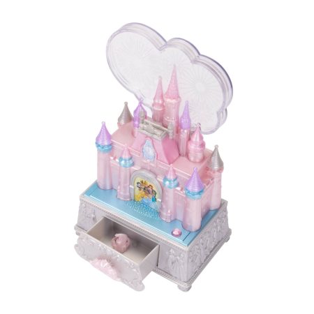 Disney Princess Wishes 100th Celebration Castle Musical Jewellery Box, Ages 3+