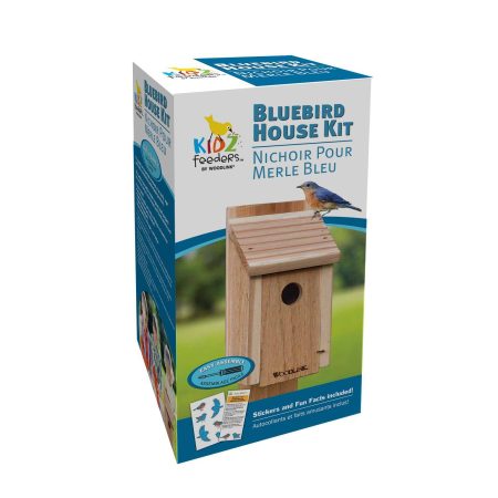 Panacea DIY Outdoor Wood Bluebird Bird House Craft Kit, 11.75-in