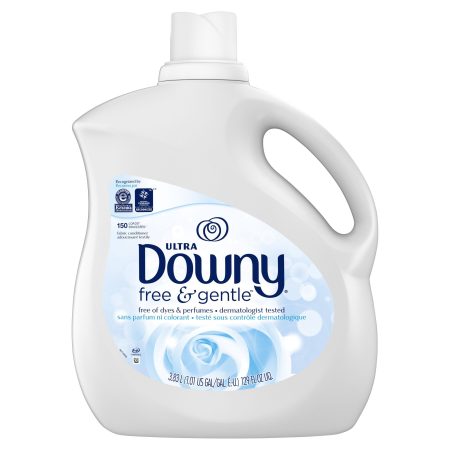 Downy Ultra Liquid Fabric Conditioner, Free & Gentle, 150 Loads 3.29 L