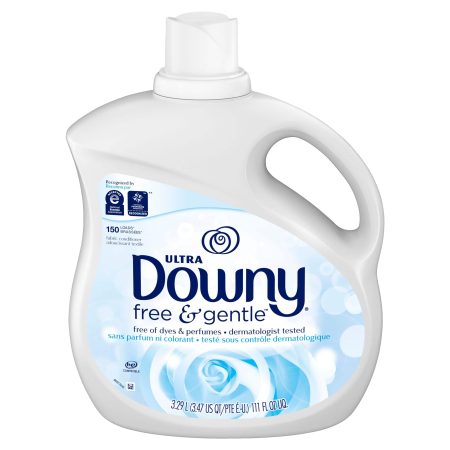 Downy Ultra Liquid Fabric Conditioner, Free & Gentle, 150 Loads 3.29 L