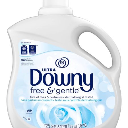 Downy Ultra Liquid Fabric Conditioner, Free & Gentle, 150 Loads 3.29 L