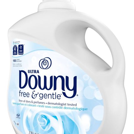 Downy Ultra Liquid Fabric Conditioner, Free & Gentle, 150 Loads 3.29 L