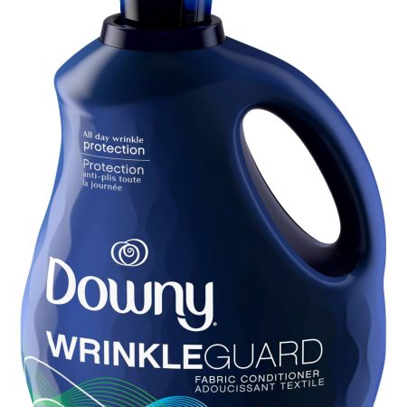 Downy WrinkleGuard Liquid Fabric Softener and Conditioner, Fresh, 81 fl oz