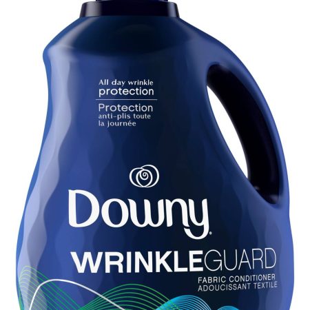 Downy WrinkleGuard Liquid Fabric Softener and Conditioner, Fresh, 81 fl oz