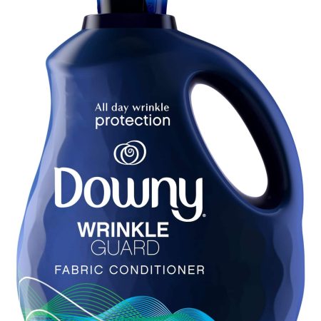 Downy WrinkleGuard Liquid Fabric Softener and Conditioner, Fresh, 81 fl oz