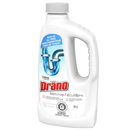 Drano Balance Quick Acting Drain Cleaner & Clog Remover, 900-mL