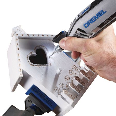 Dremel 4300-5/40 1.6A Variable Speed Rotary Tool Kit with Attachments & Accessory Bits, 46-pc