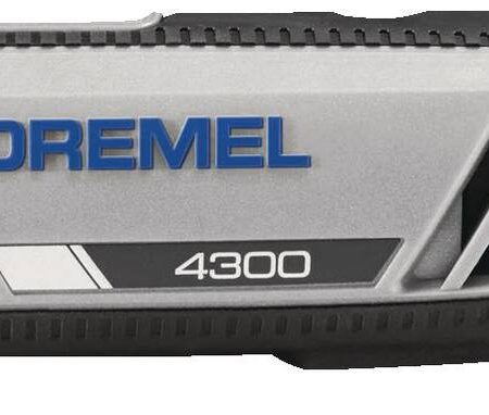 Dremel 4300-5/40 1.6A Variable Speed Rotary Tool Kit with Attachments & Accessory Bits, 46-pc