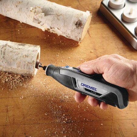 Dremel Lite 7760-N/10 4V Lithium-Ion Cordless Variable Speed Rotary Tool with Accessories, 10-pc