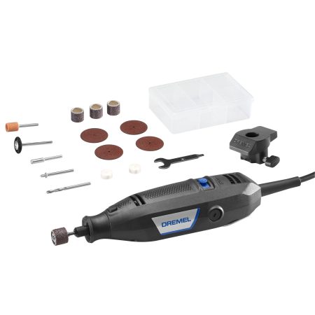 Dremel 3100-1/15 1.2A Variable Speed Rotary Tool Kit with Attachment & Accessory Bits, 15-pc