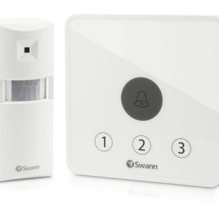 Swann Driveway Alert Alarm, Wireless Home Security, White