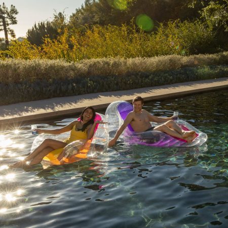 Swimways Dry Float Inflatable Lazy Pool Float/Lounger, 79 x 41-in