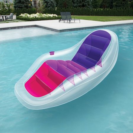 Swimways Dry Float Inflatable Lazy Pool Float/Lounger, 79 x 41-in