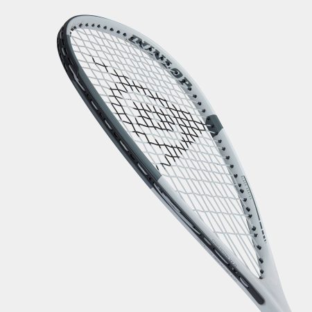 Dunlop Blaze Pro 5.0 Alloy Squash Racquet/Racket w/ Soft Grip, White, 27-in