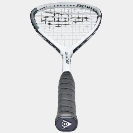 Dunlop Blaze Pro 5.0 Alloy Squash Racquet/Racket w/ Soft Grip, White, 27-in