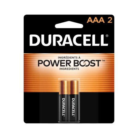 Duracell Coppertop Alkaline AAA Batteries, 2-pk