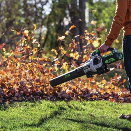 EGO POWER+ 56V Brushless Cordless 615 CFM Leaf Blower with (1) 2.5Ah Battery and (1) 210W Standard Charger