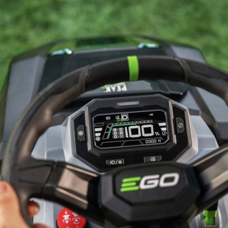 EGO POWER+ 56V 42-in T6 Lawn Tractor with (6) 6.0AH Batteries, (1) 700W Turbo Charger and (1) Charging Adapter