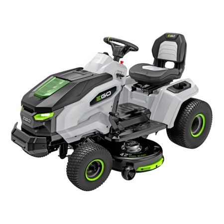 EGO POWER+ 56V 42-in T6 Lawn Tractor with (6) 6.0AH Batteries, (1) 700W Turbo Charger and (1) Charging Adapter